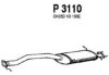 FENNO P3110 Middle Silencer
